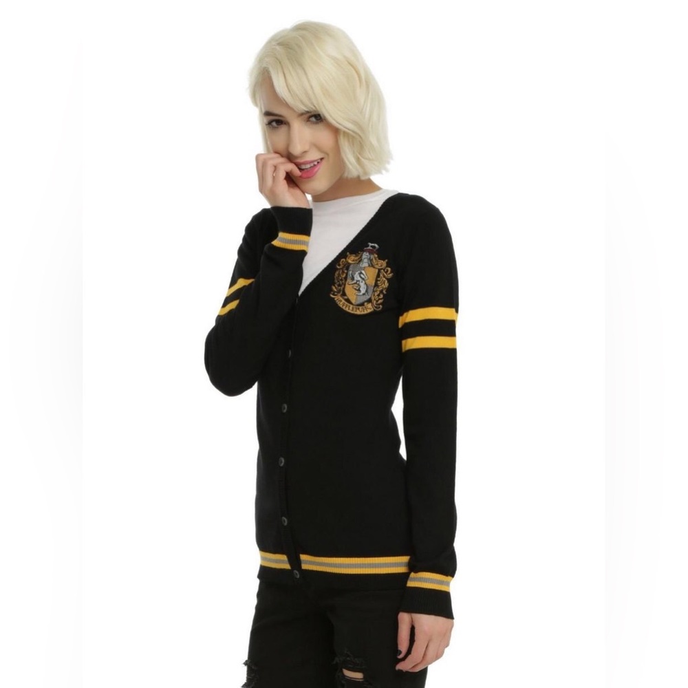 Harry Potter Hufflepuff Girls Cardigan